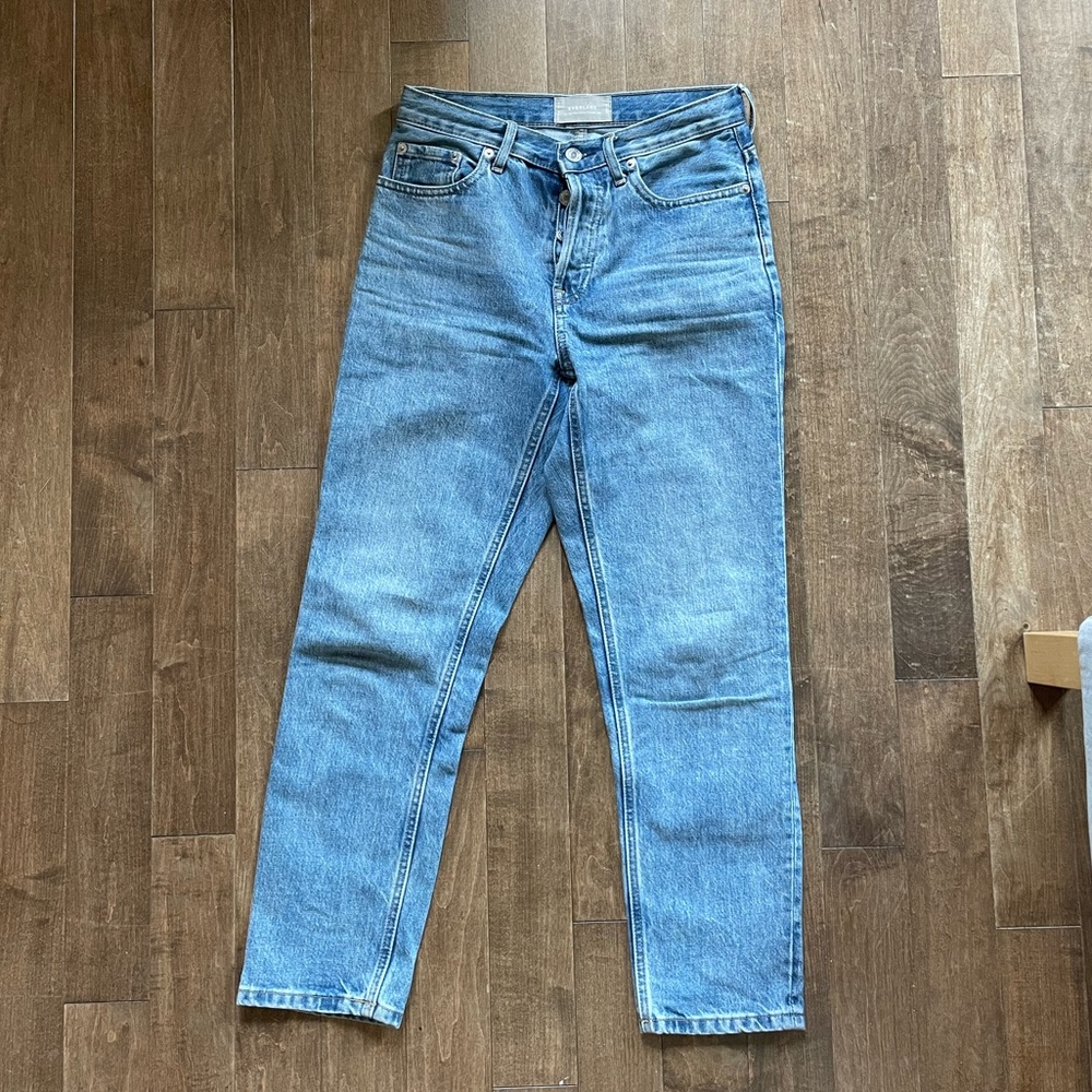 Everlane High Rise Cheeky Straight Jean